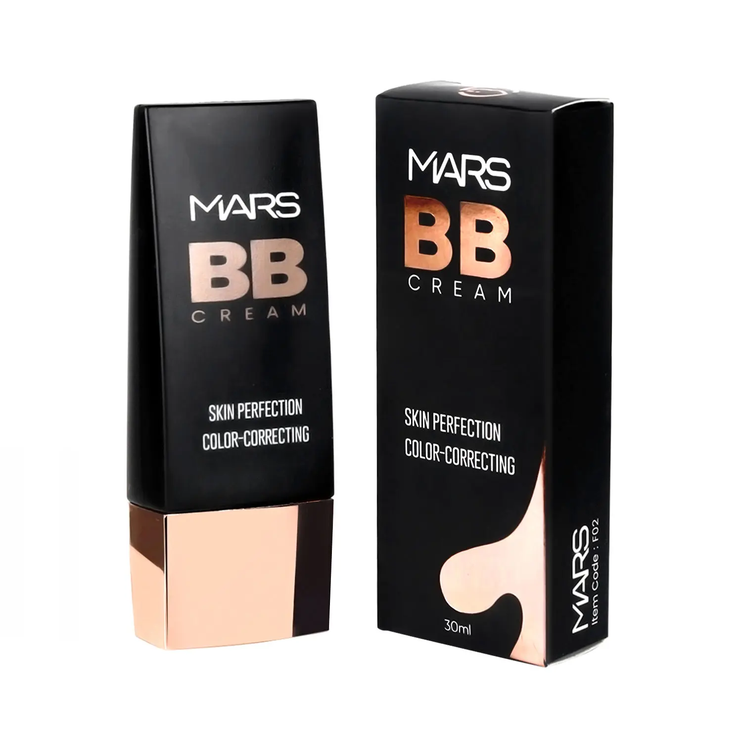 MARS BB Cream Lightweight Foundation - Color Corrector for Everyday Use - Rich | 30ml