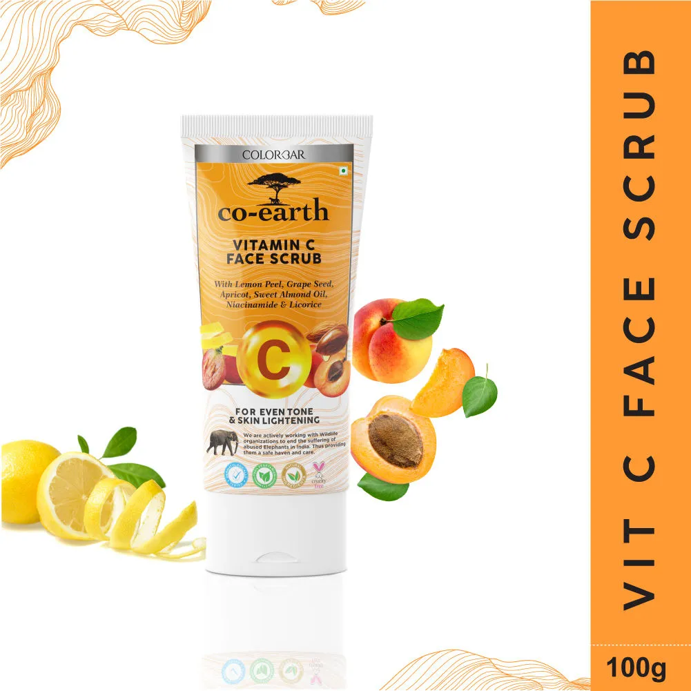 Colorbar Co-Earth Vitamin C Face Scrub