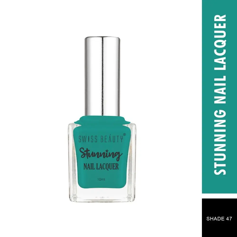 Swiss Beauty Stunning Nail Lacquer 47 Fish Teal (10 ml)