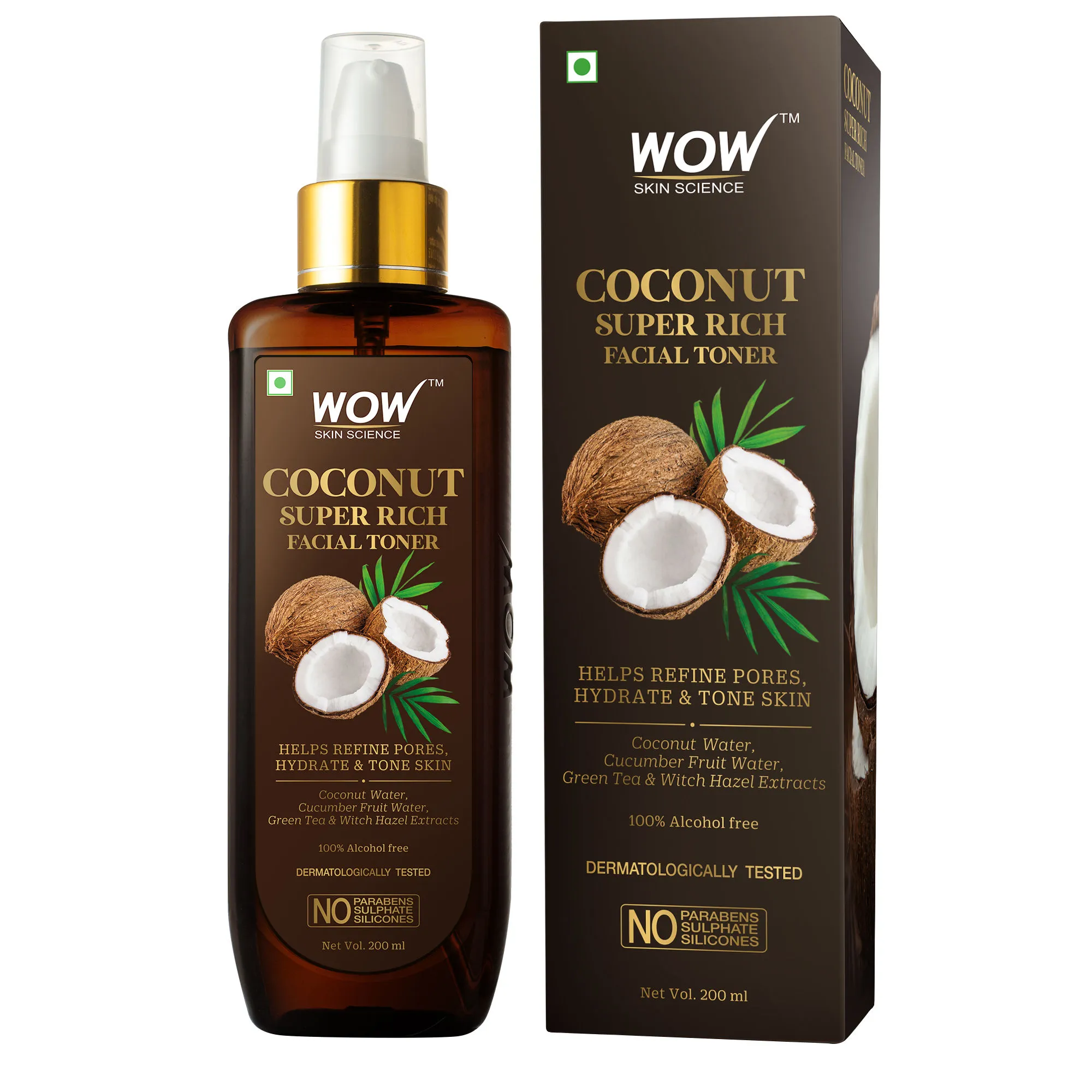 WOW Skin Science Coconut Super Rich Facial Toner