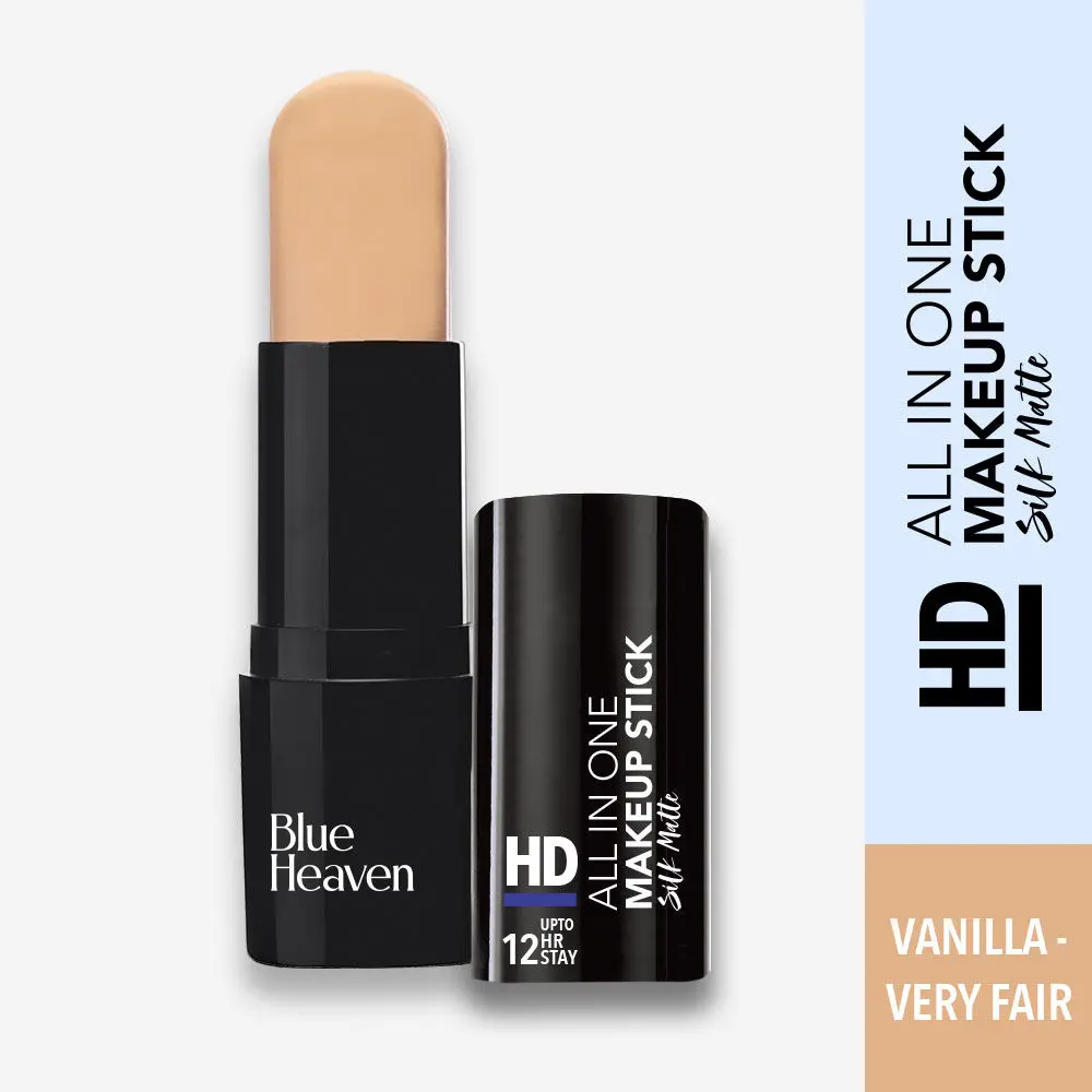 Blue Heaven HD All In One Make up Stick, Vanilla - Very Fair, 10gm