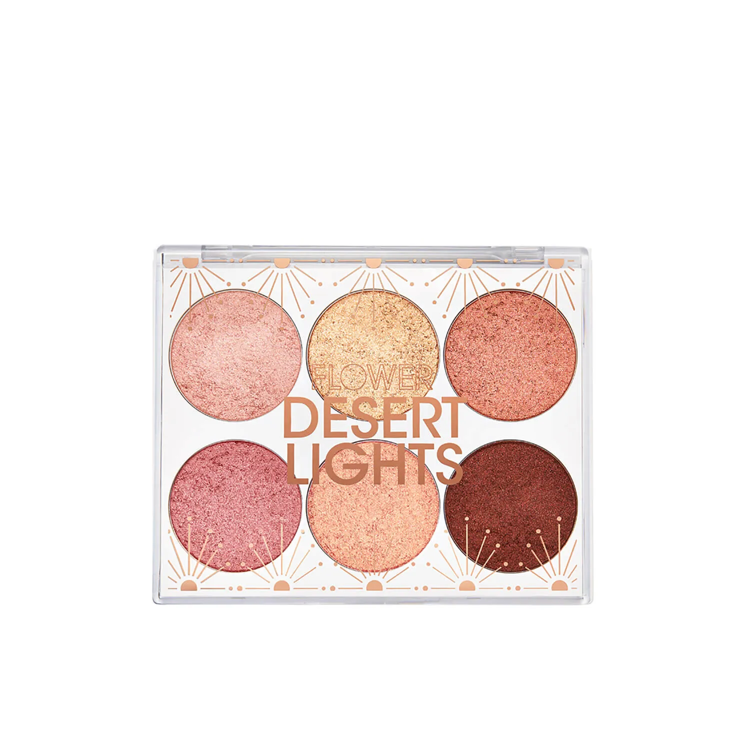 Flower Beauty Desert Lights Shadow Palette