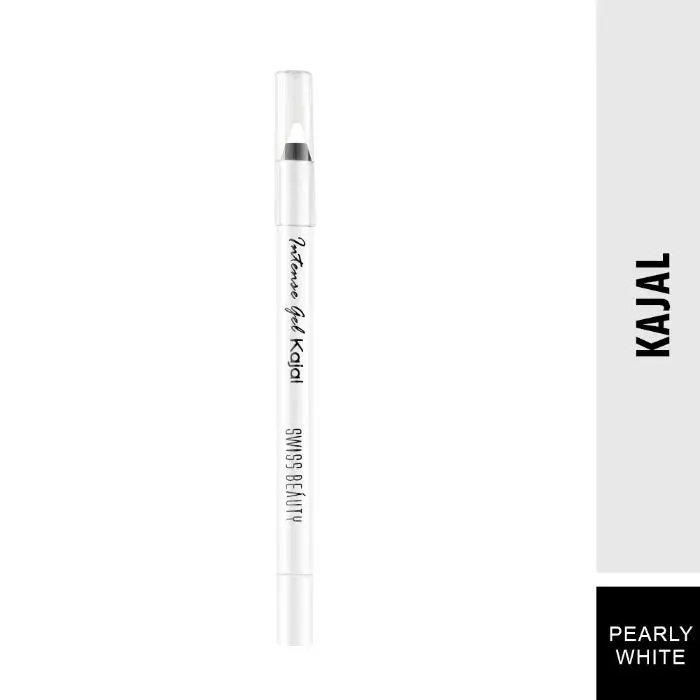 Swiss Beauty Intense Gel Kajal  Pearly White (1.2 g)