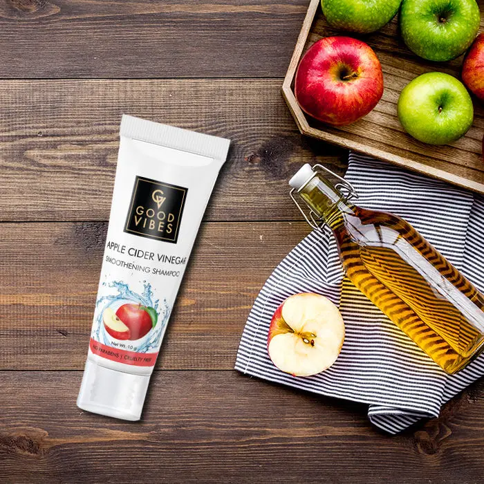 Good Vibes Smoothing Shampoo - Apple Cider Vinegar - Travel Size (10 ml)
