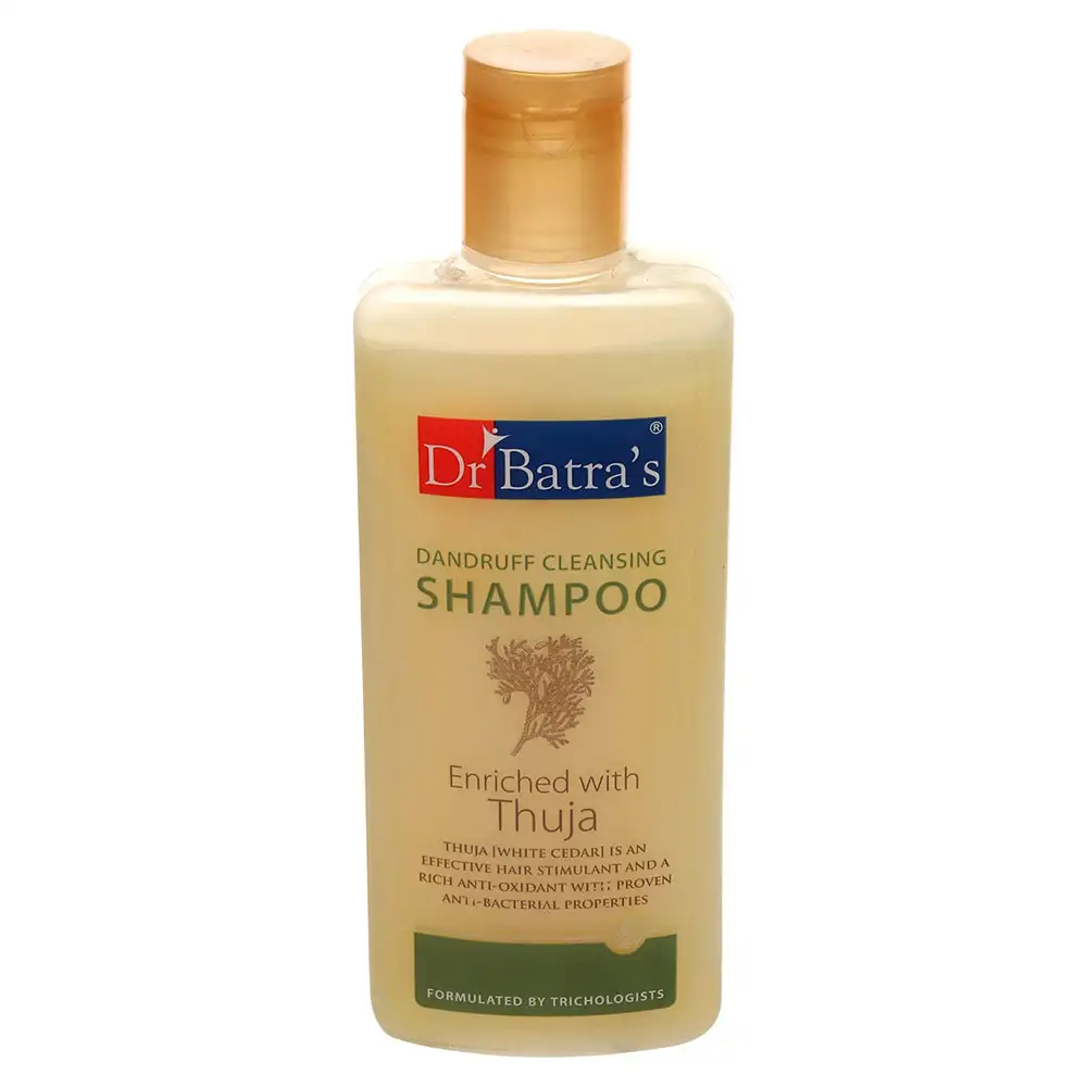 Dr Batra's Dandruff Cleansing Shampoo,  200 ml  Enriched with Thuja