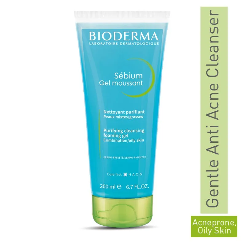 Bioderma Sebium Gel Moussant Purifying Cleansing Foaming Gel