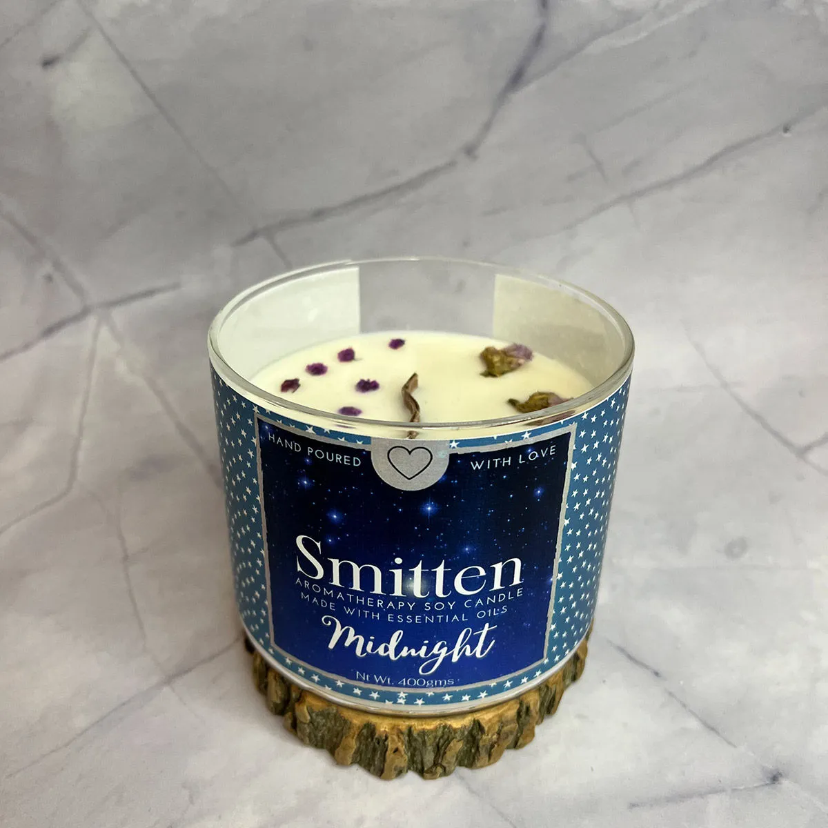 Smitten Aromatherapy Candle Midnight (400gms)