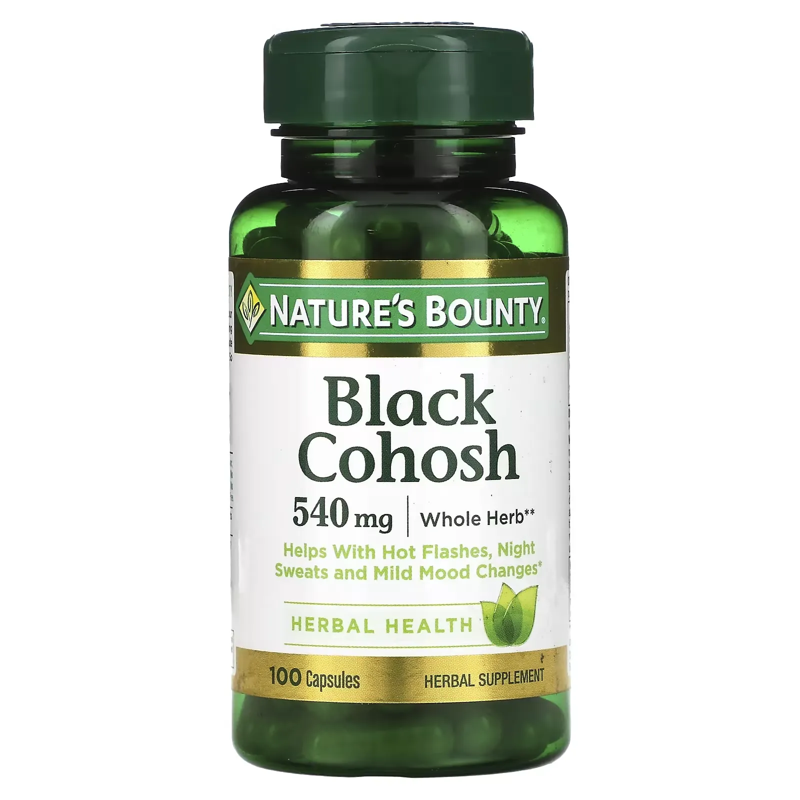 Black Cohosh, 540 mg, 100 Capsules