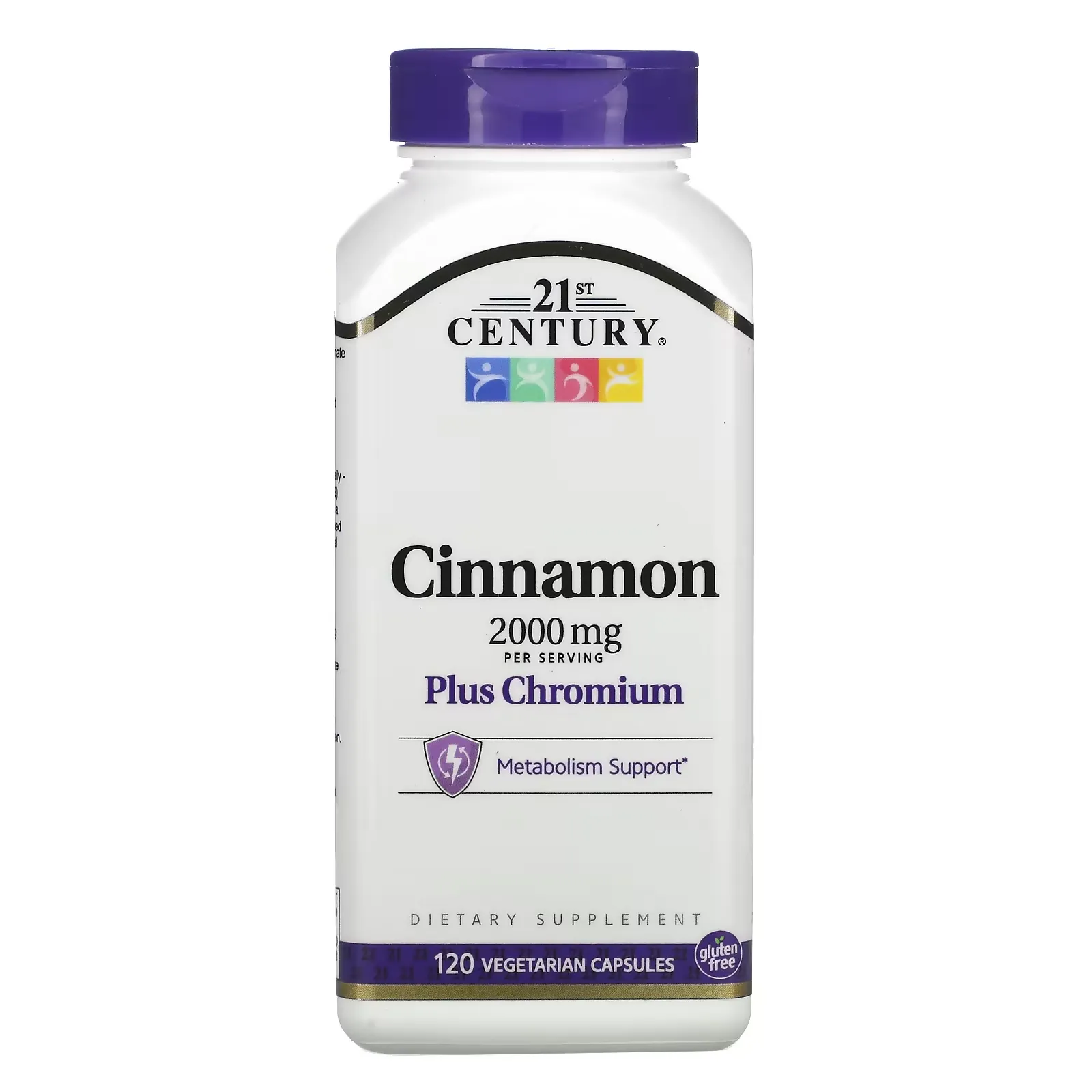 Cinnamon Plus Chromium, 500 mg, 120 Vegetarian Capsules