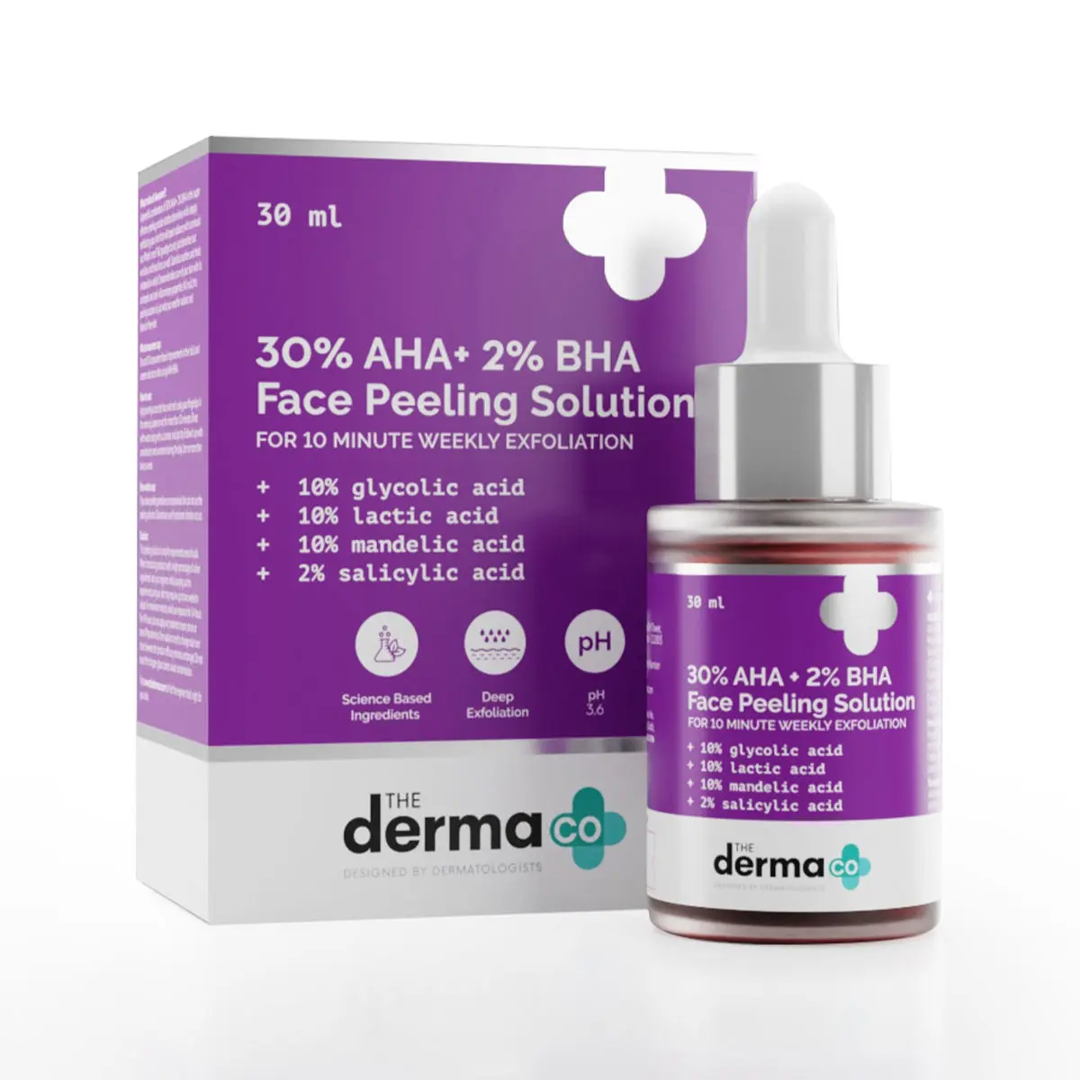 30% AHA + 2% BHA Face Peeling Solution