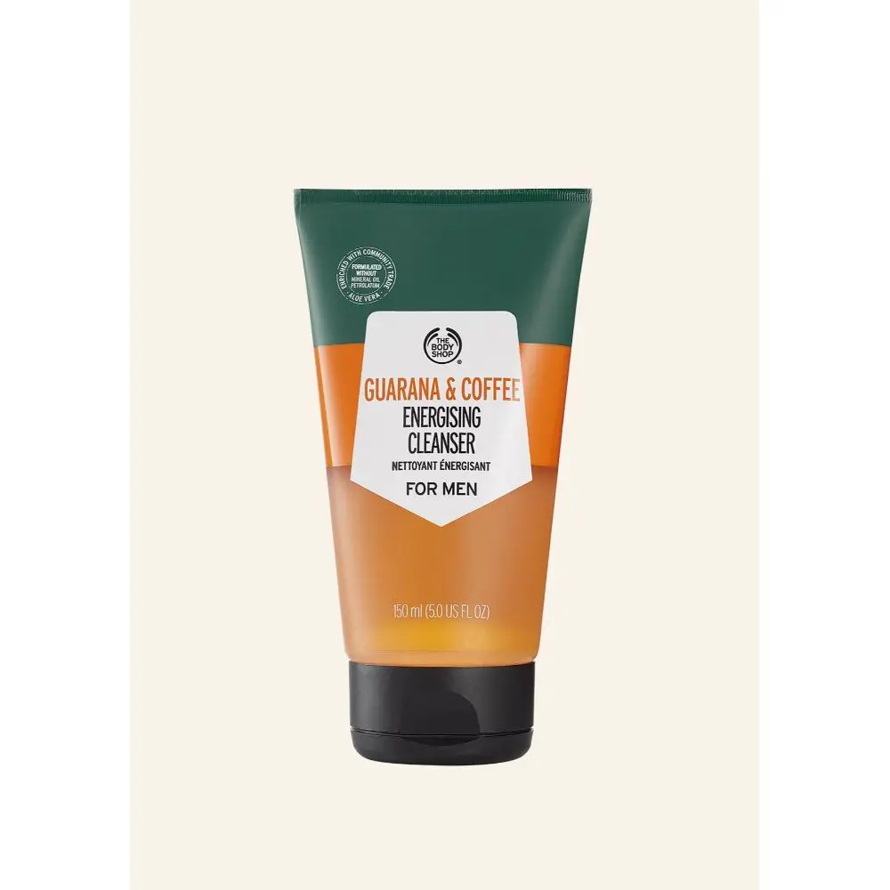 The Body Shop Guarana and Coffee Energising Cleanser For Men-150ML