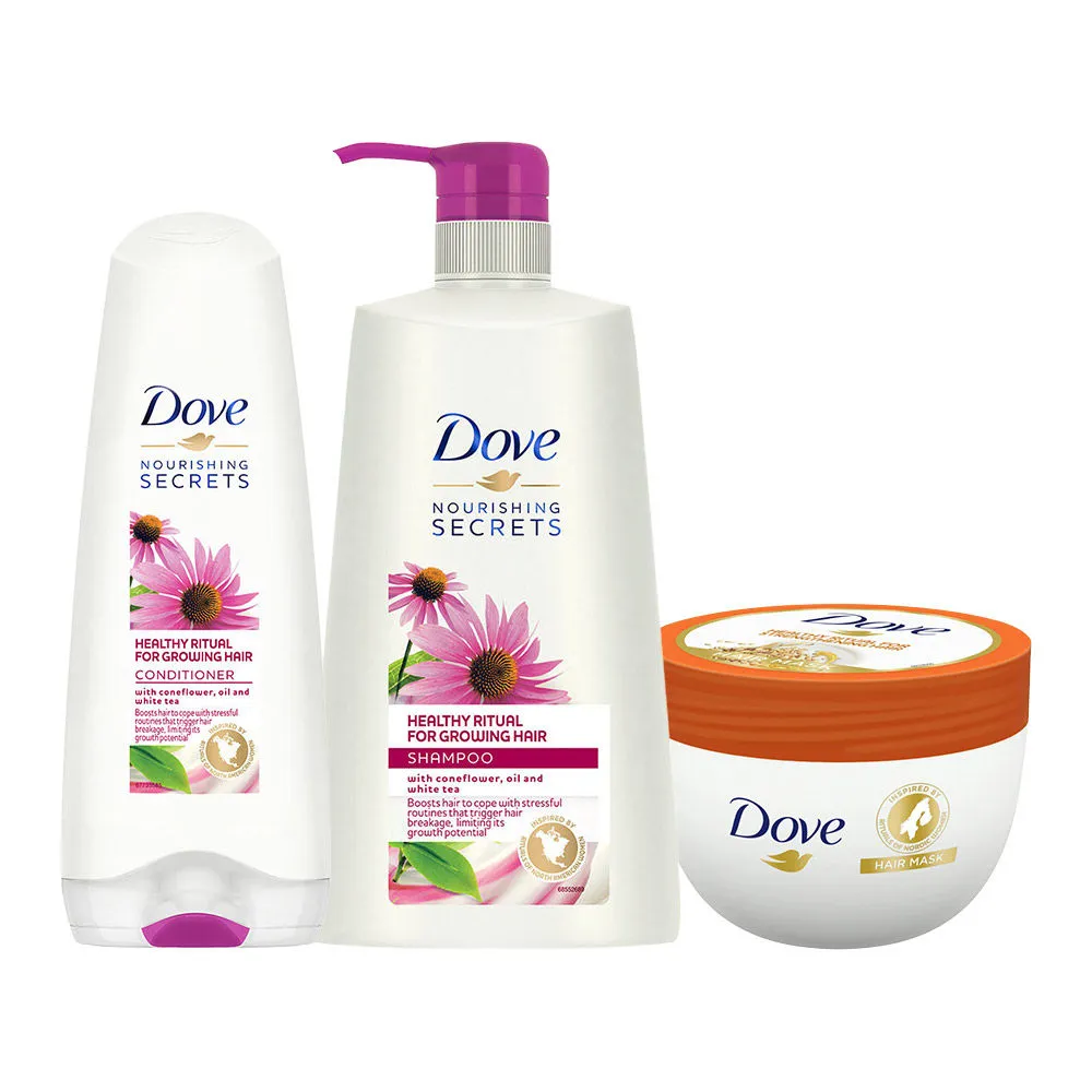 Dove Healthy Ritual Shampoo Conditioner + Mask