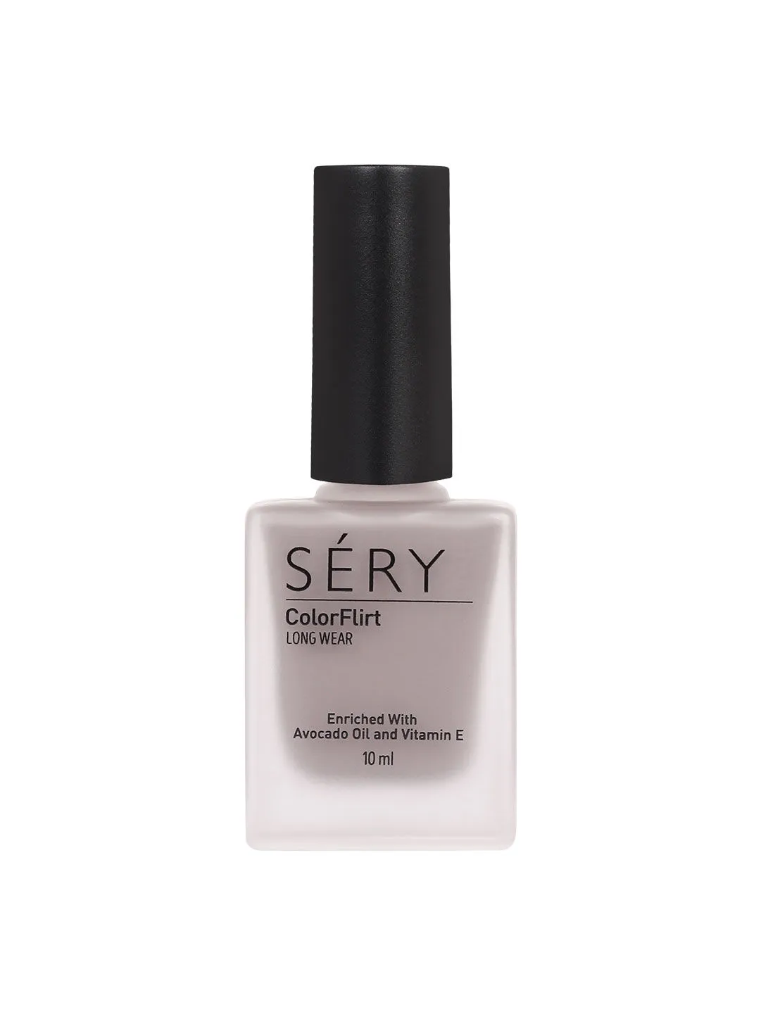 SERY Color Flirt Nail Enamel Matte Tan Brown