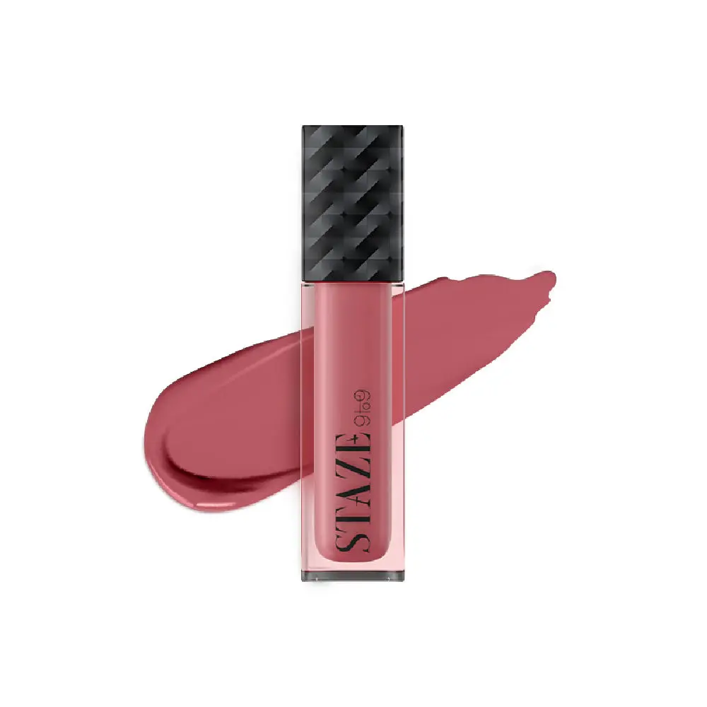 Staze 9to9 Lips Don't Lie Matte + Transferproof Liquid Lipstick | 11 Nude Attitude | 4 ml