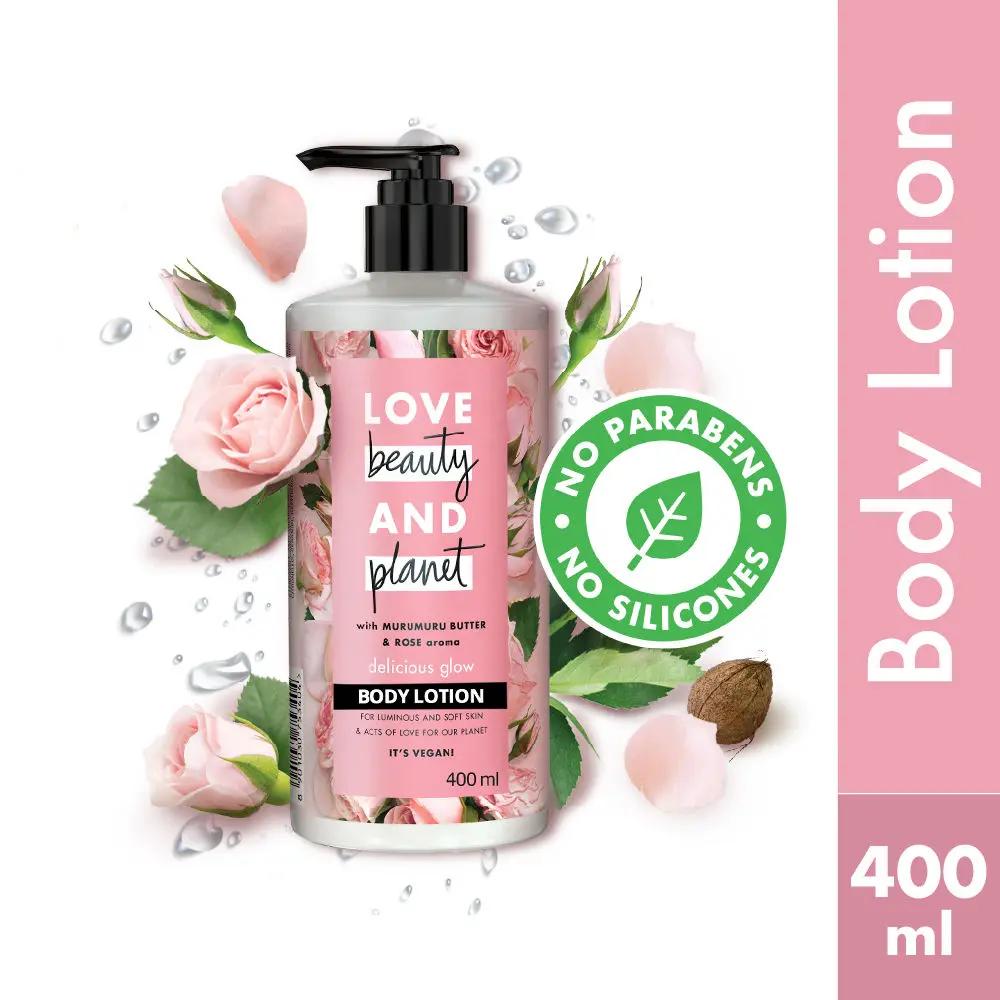 Love Beauty & Planet Murumuru Butter & Rose Aroma Body Lotion (400 ml)