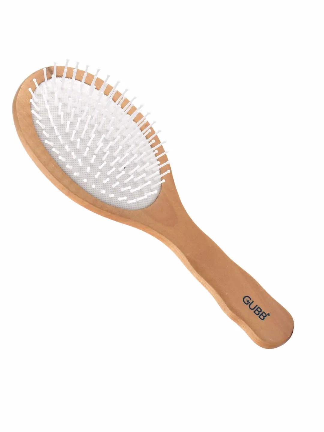 GUBB Oval Hair Brush Broad GB-LH-044 ( Wooden Hues