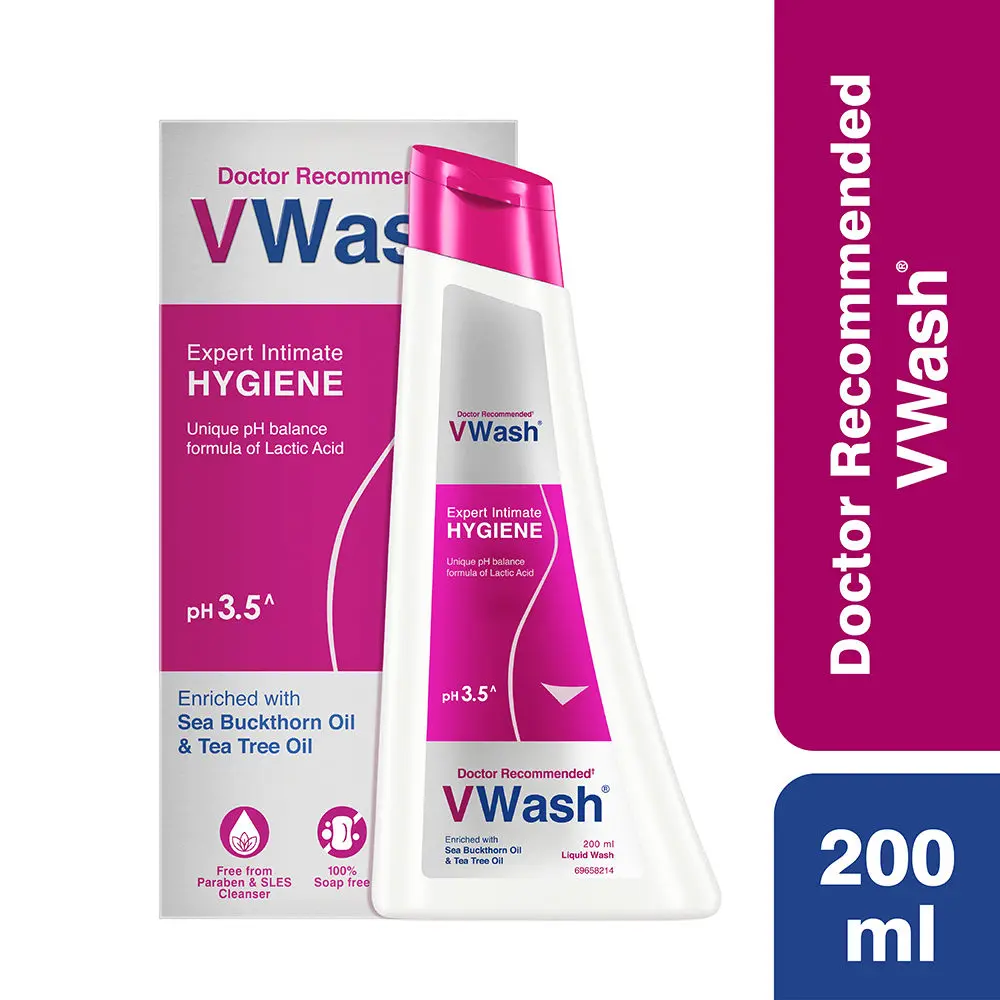 VWash Plus Expert Intimate Hygiene, 200 ml