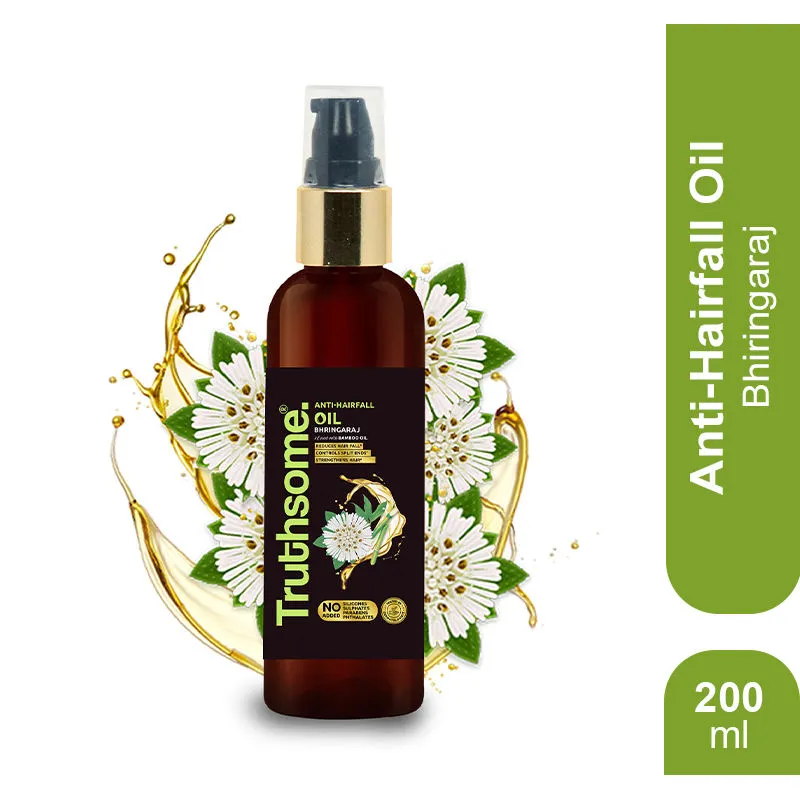 Truthsome Anti-Hairfall Oil With Bhringaraj & Infused With Bamboo Oil