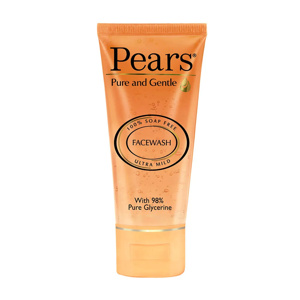 Pears Pure and Gentle Daily Cleansing Facewash Ultra Mild Cleanser with Glycerine