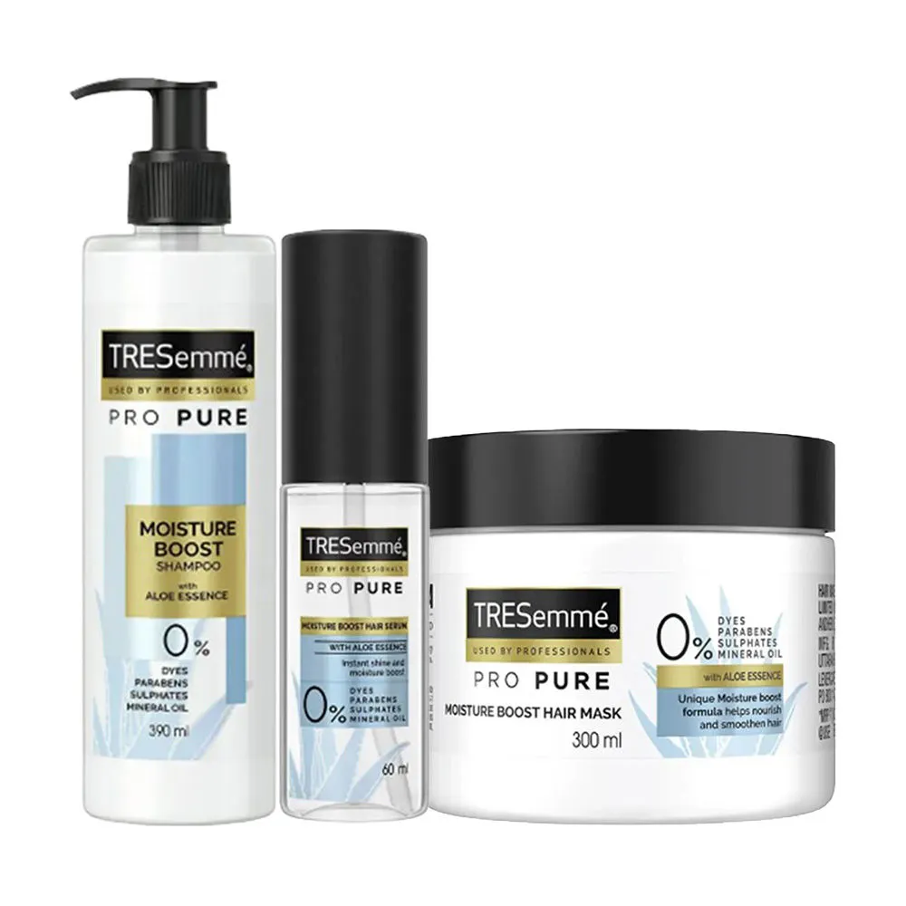 Tresemme Propure Moisture Boost - Shampoo + Mask + Serum Combo