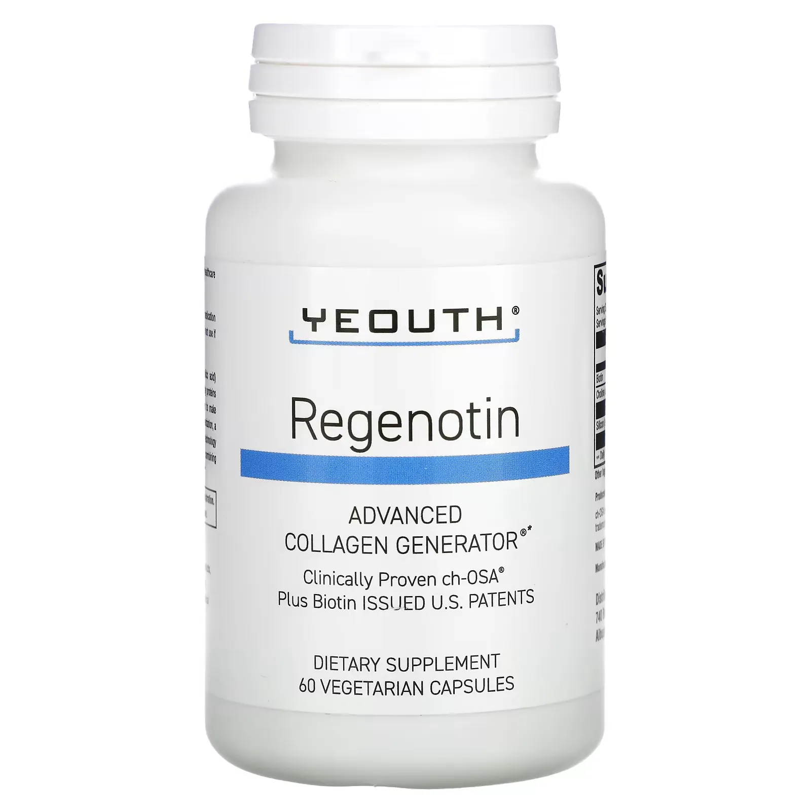 Regenotin, Advanced Collagen Generator, 60 Vegetarian Capsules