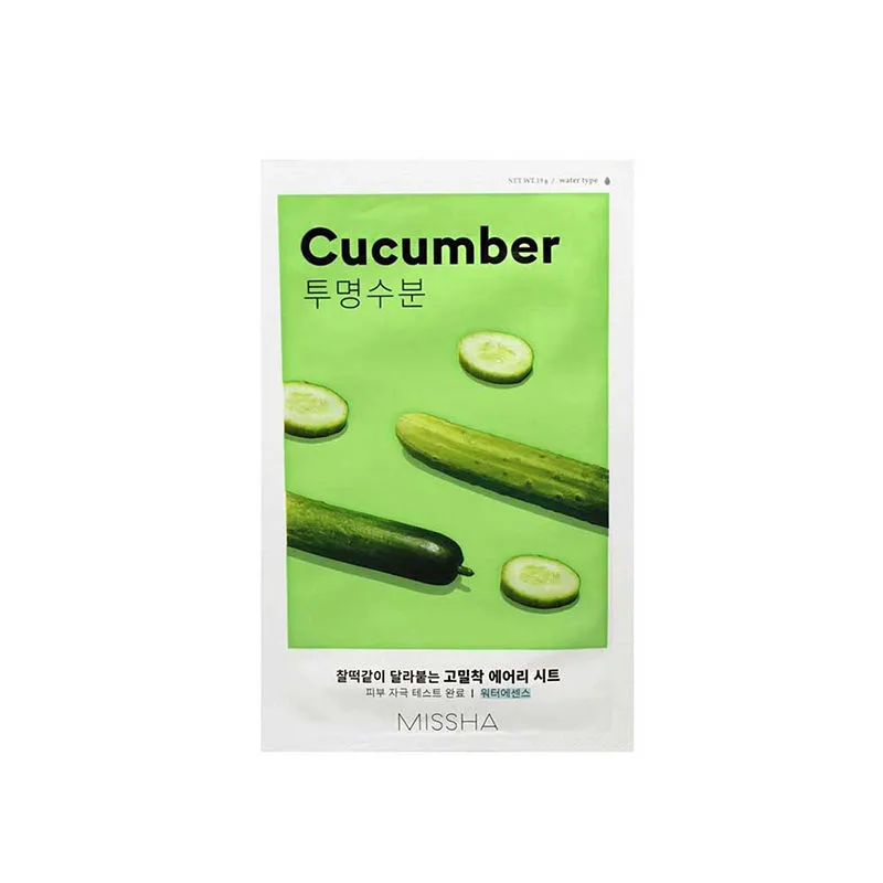 Missha Airy Fit Sheet Mask - Cucumber