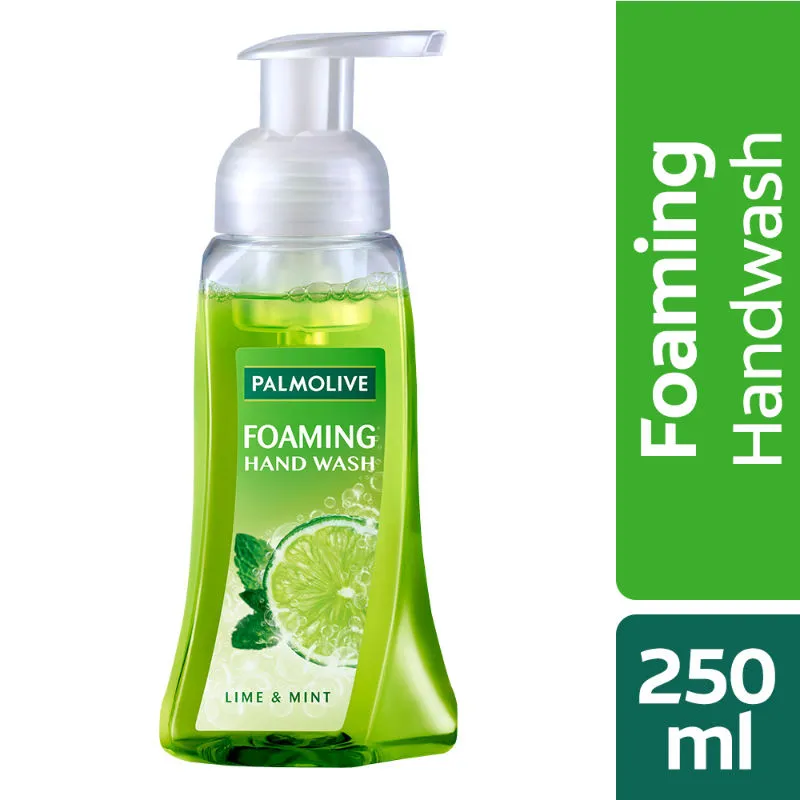 Palmolive Hydrating Foaming Lime & Mint Hand Wash, Removes 99.9% Germs