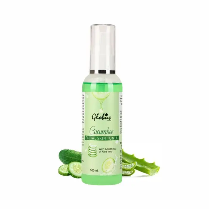 Globus Naturals Cucumber Facial Skin Toner With Goodness Of Aloe Vera Extract (100 ml)