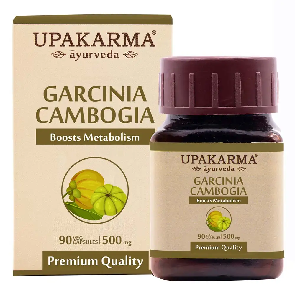 Upakarma Ayurveda Garcinia Cambogia 500mg,  90 capsules