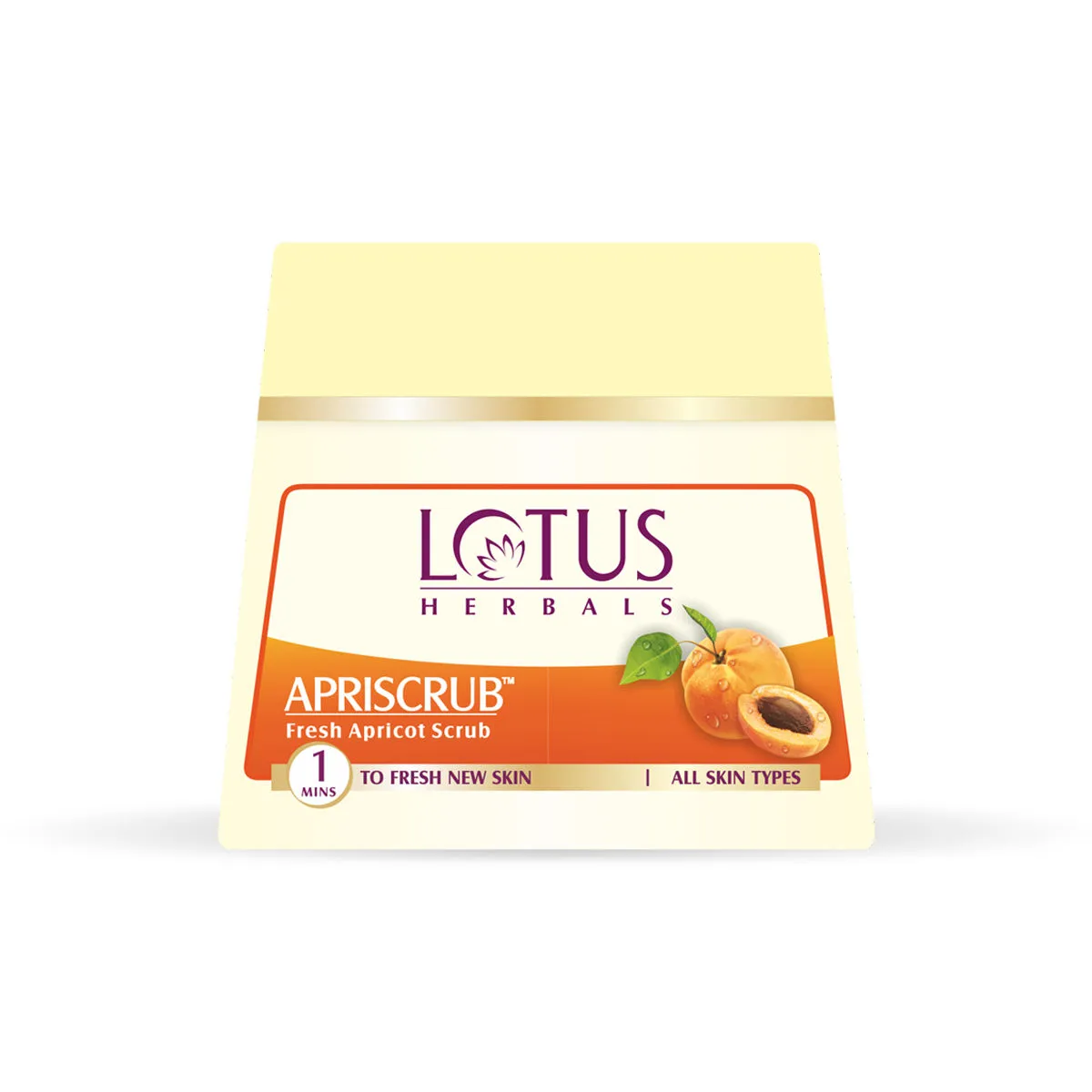 Lotus Herbals Apriscrub Fresh Apricot Scrub