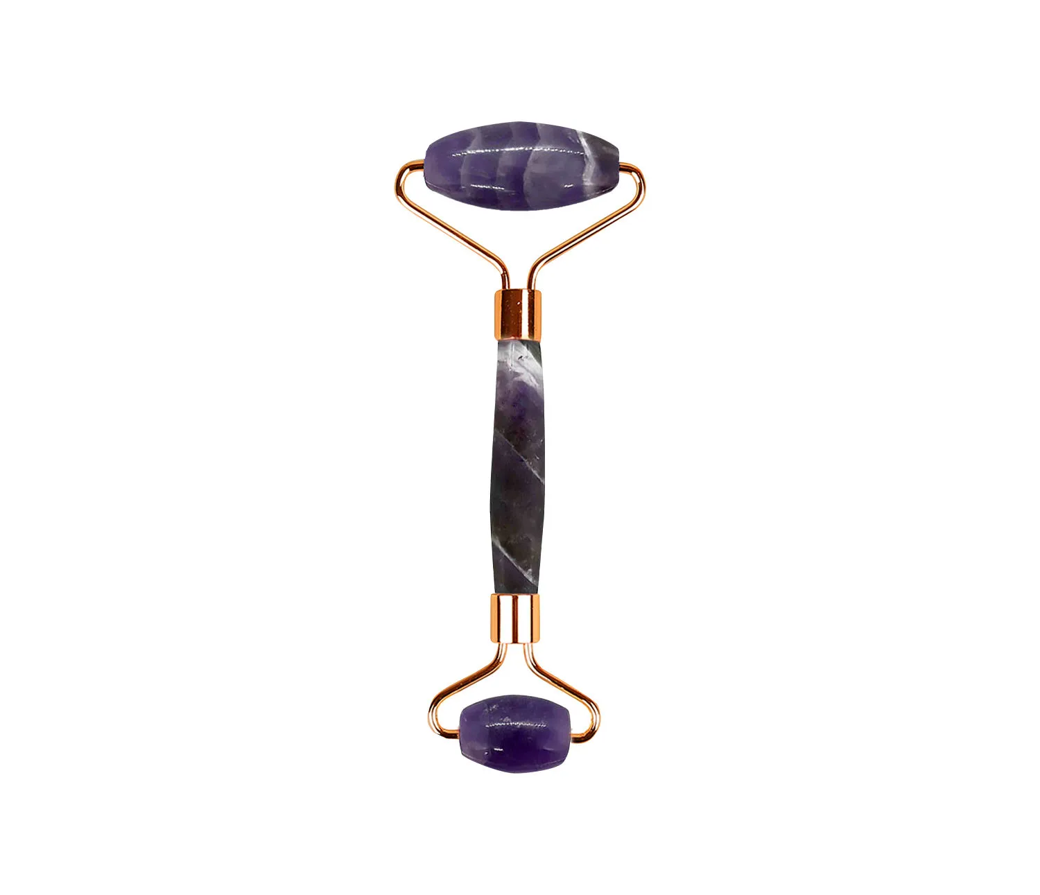 Love Earth Amethyst Face Roller with Amethyst Gemstone for Anti-Ageing and Relives Stress & Strain