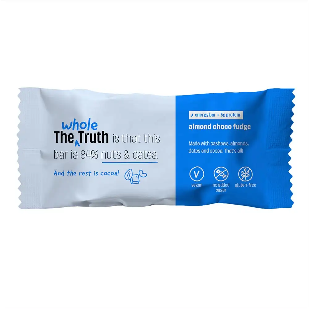 The Whole Truth Vegan Energy Bars,  6 bar(s)  Almond Choco Fudge