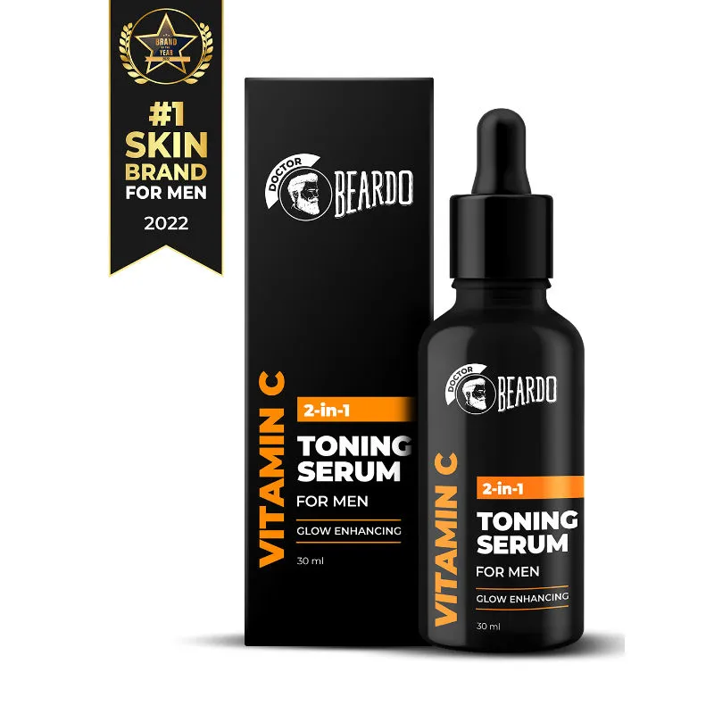 Beardo 2-in-1 Vitamin C Toner + Serum For Bright And Glowing Skin