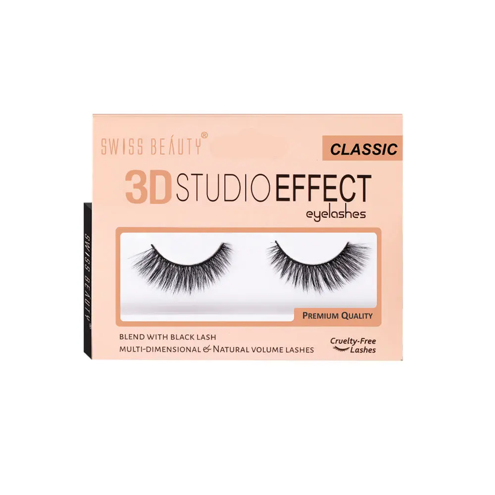 Swiss Beauty 3D Studio Effect Eyelashes CLASSIC (2 g)
