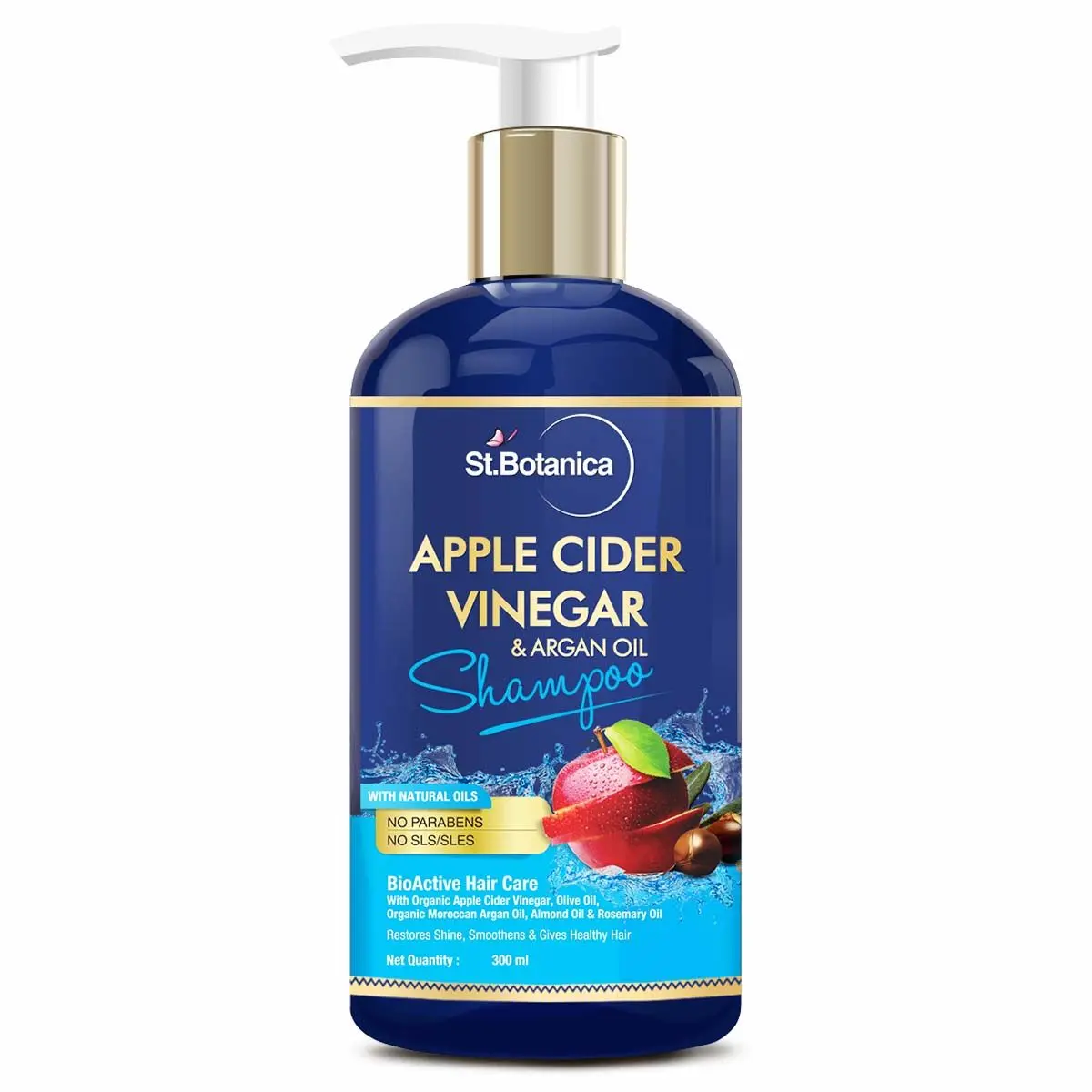 St.Botanica Apple Cider Vinegar & Argan Shampoo (300 ml)