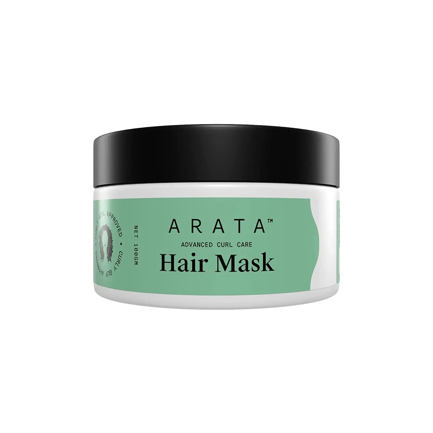 Arata Advanced Curl Care Hair Mask (100 GM) For Intensive Moisture & Strength Control | Plant-Based Deep Conditioning | Hyaluronic Acid, Shea Butter, Wheat Protein & Natural Oils | CG Approved