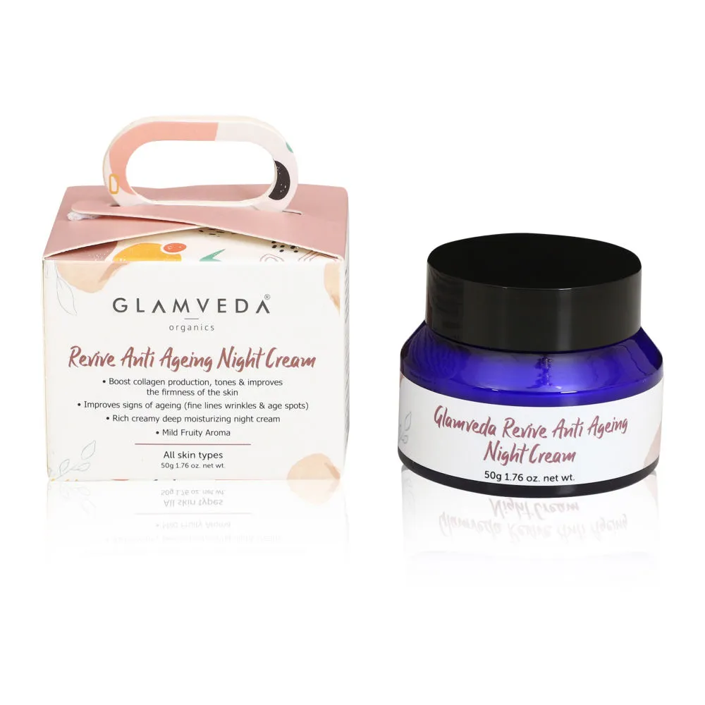 Glamveda Revive Anti Ageing Night Cream