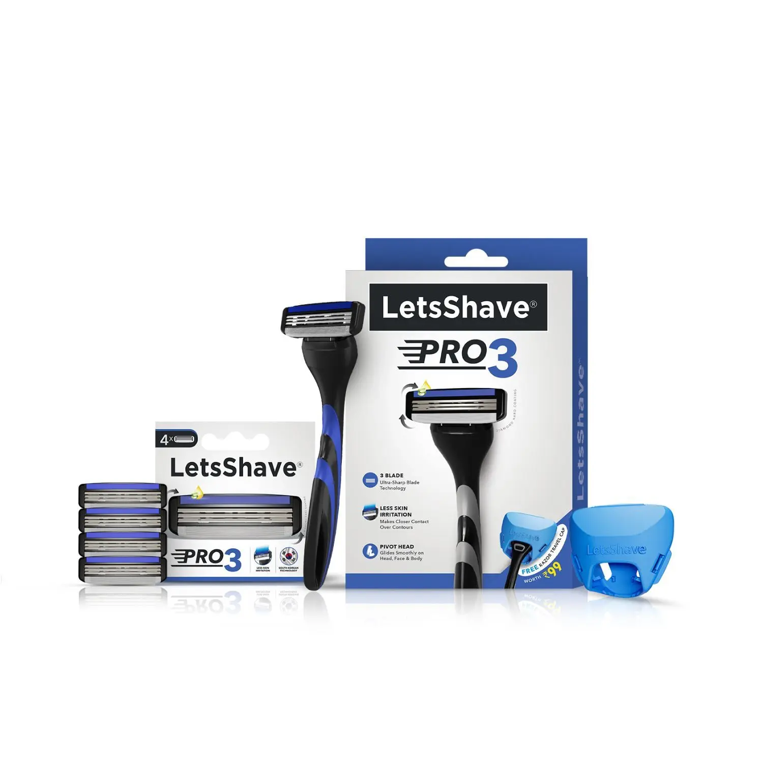 LetsShave Pro 3 Value Set