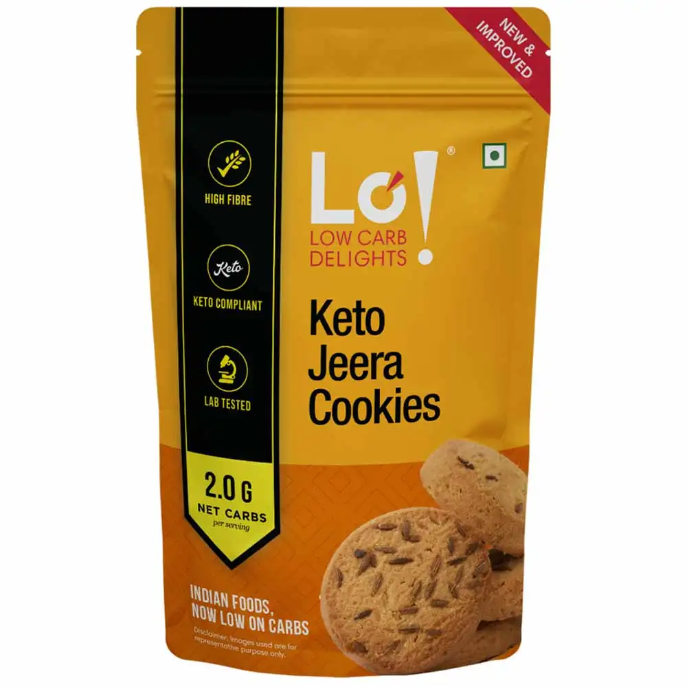 Lo! Foods Keto Cookie,  Jeera  200 g