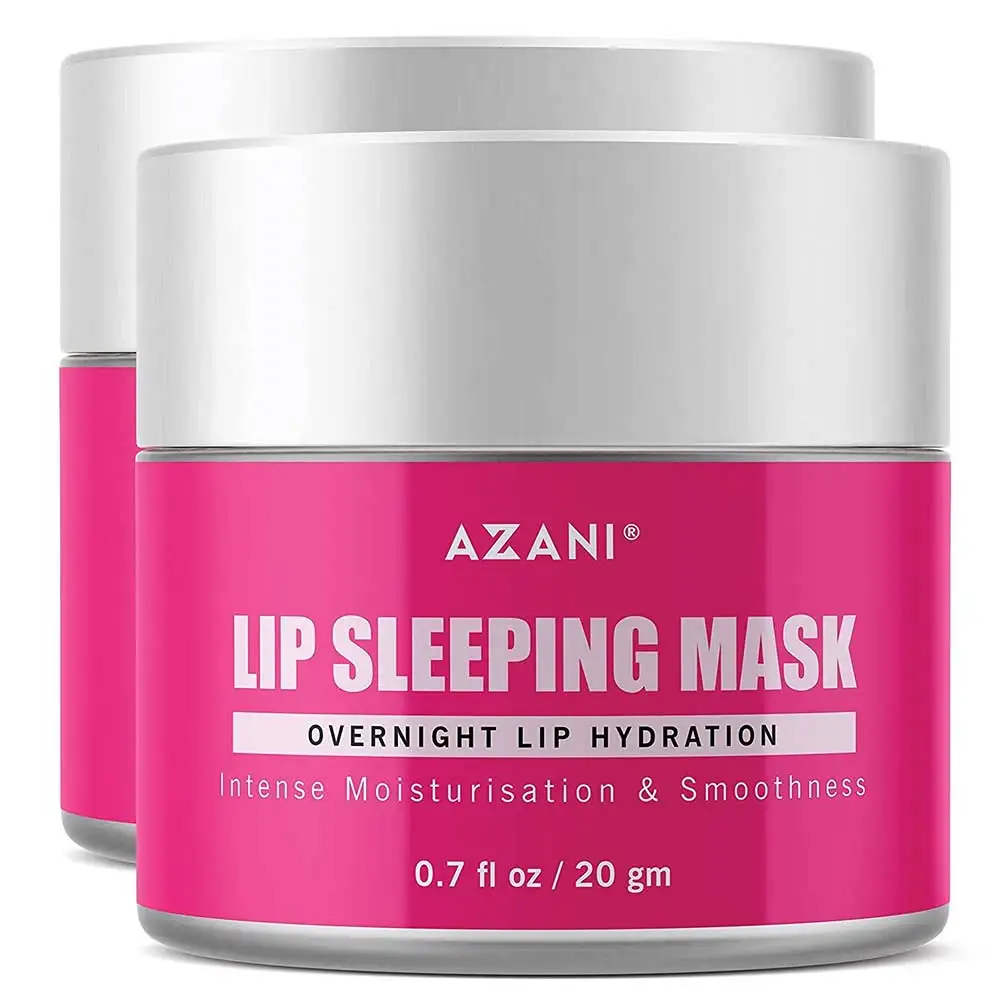 Azani Active Care Lip Sleeping Mask,  20 g  Overnight Lip Hydration Pack of 2