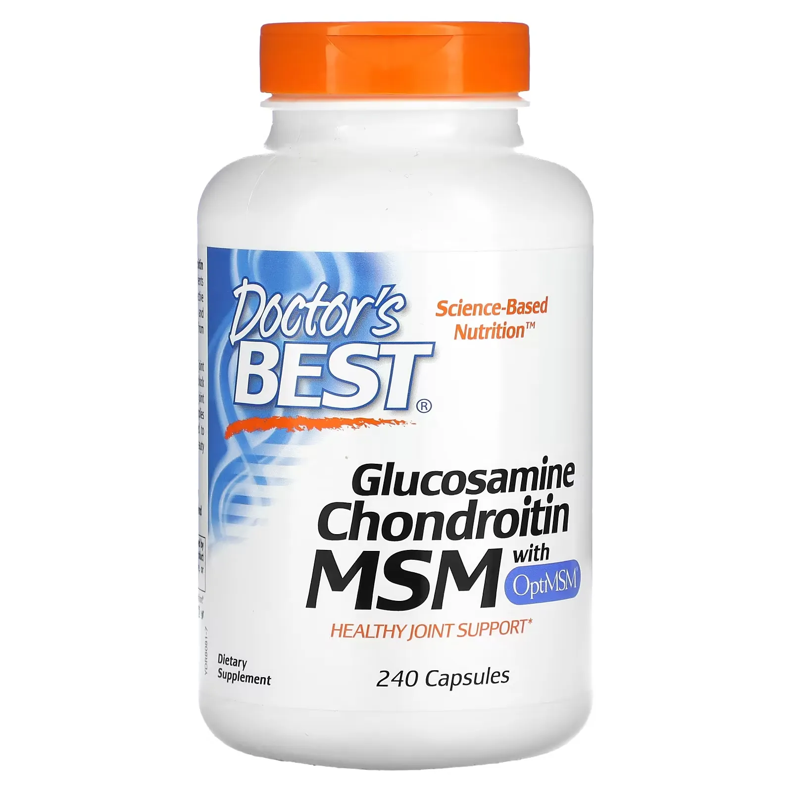 Glucosamine Chondroitin MSM with OptiMSM, 240 Capsules