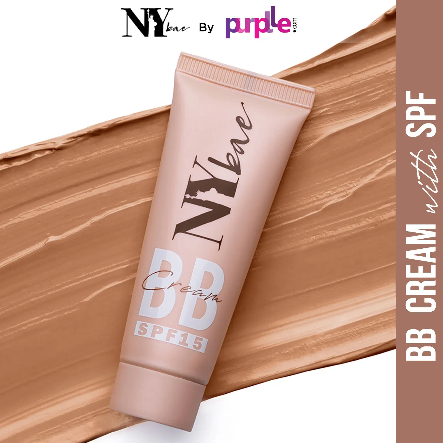 NY Bae BB Cream with SPF 15 - Hot Cocoa 07 (25 g) | Dusky Skin | Cool Undertone | Enriched with Vitamins | Covers Imperfections | UV Protection