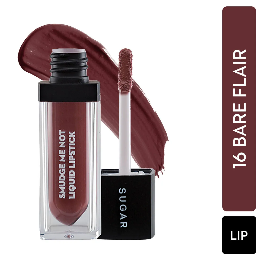 SUGAR Smudge Me Not Liquid Lipstick - 16 Bare Flair