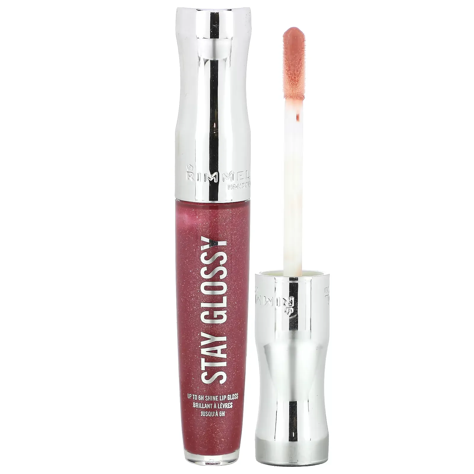 Stay Glossy Lip Gloss, 340 Captivate Me, 0.18 fl oz (5.5 ml)