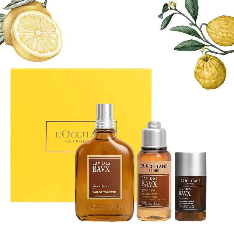 L'Occitane Baux Collection Men Gift Set