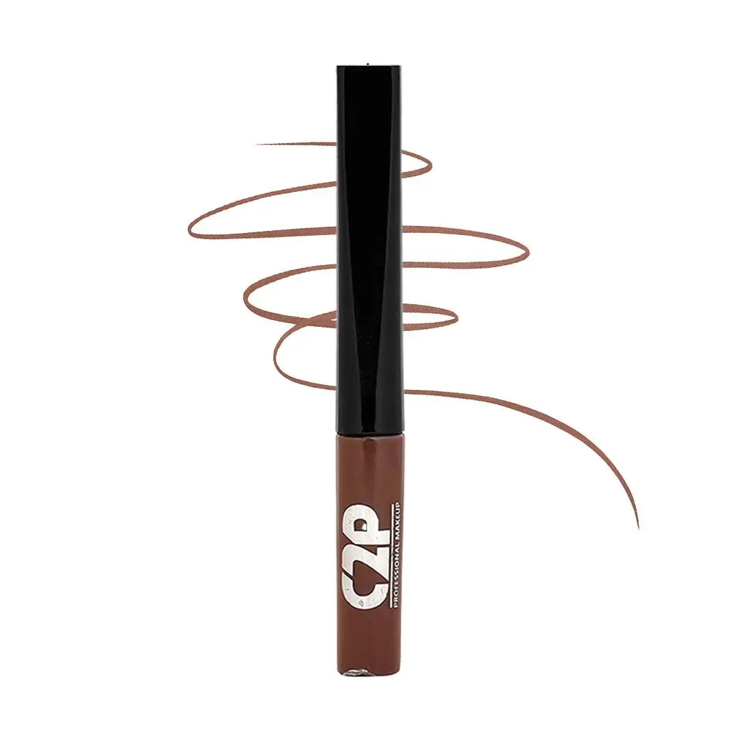 C2P Pro Playmate Liquid Waterproof Matte Color Eyeliner - Baked Brown 04