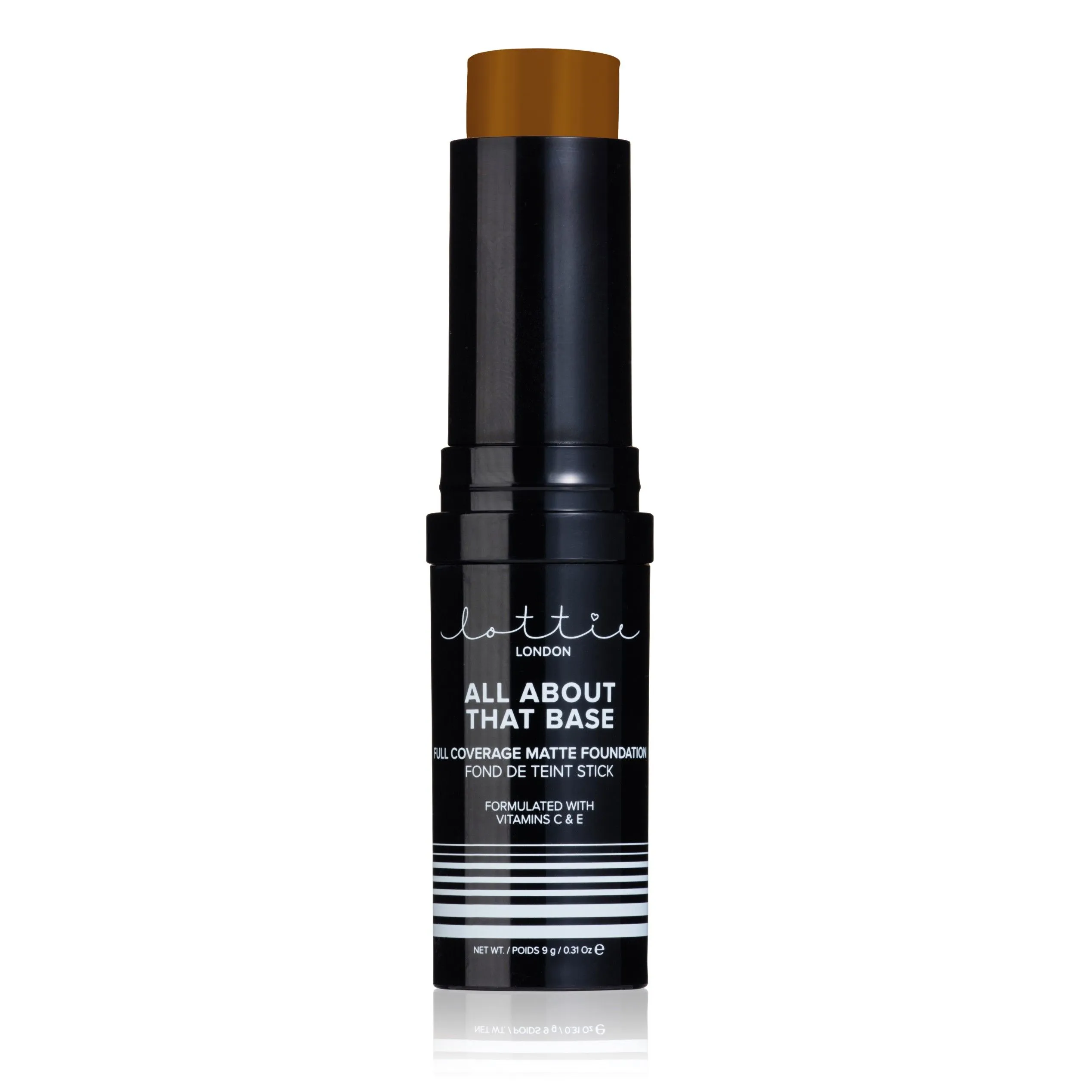 Lottie London All About That Base Full Coverage Matte Foundation Stick - Truffle