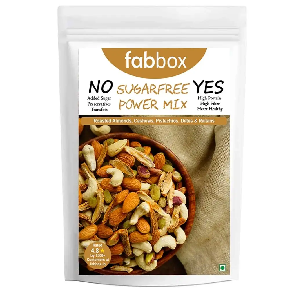 Fabbox Sugarfree Power Mix,  Unflavoured  140 g