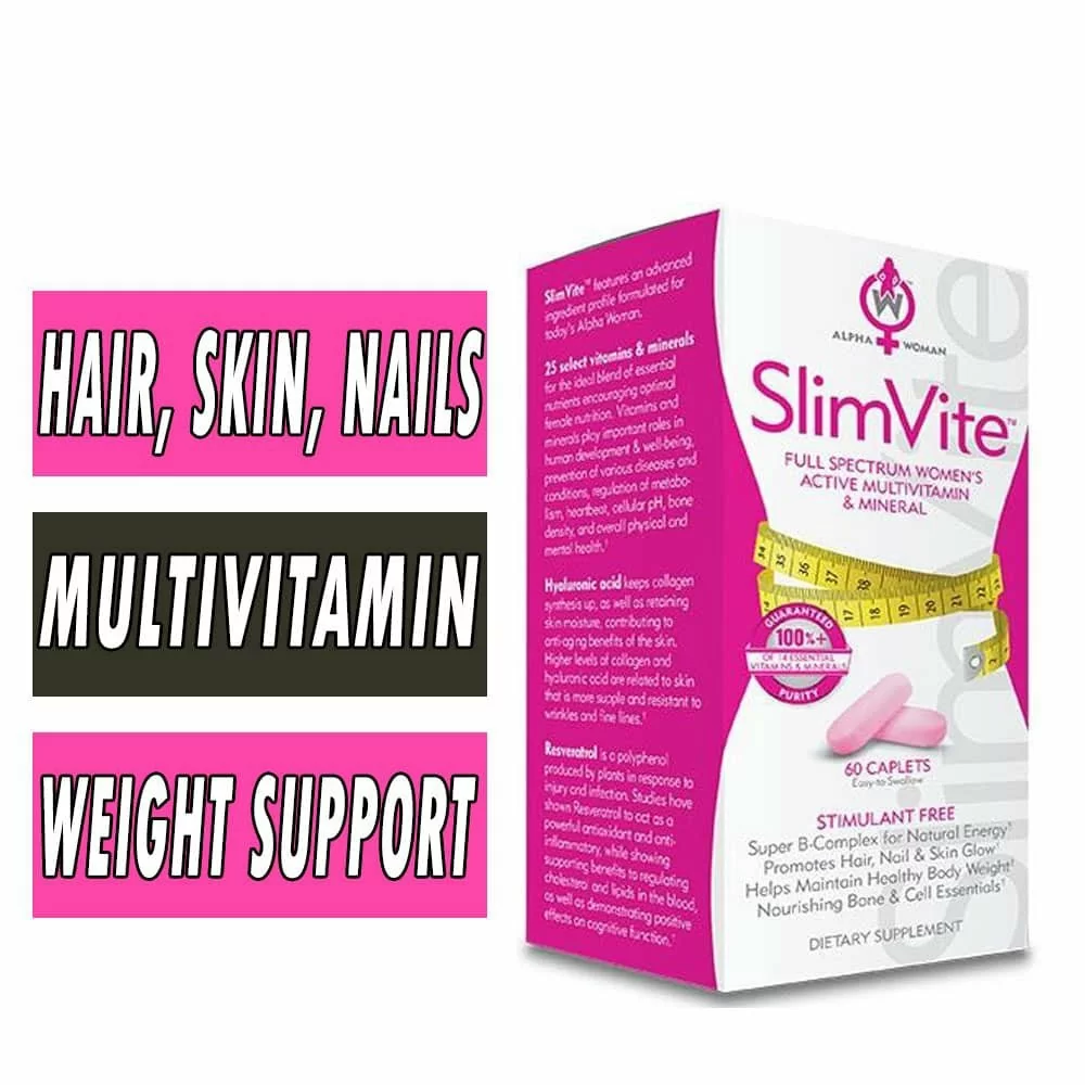 Slimvite - Alpha Woman - 60 Caplets - Women's Multivitamin