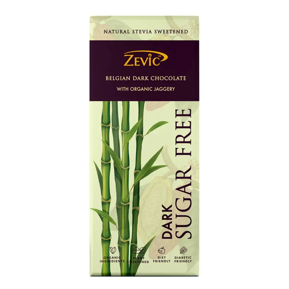 Zevic Organic Jaggery (No Added Sugar) 40 g,  1 Piece(s)/Pack  Chocolate